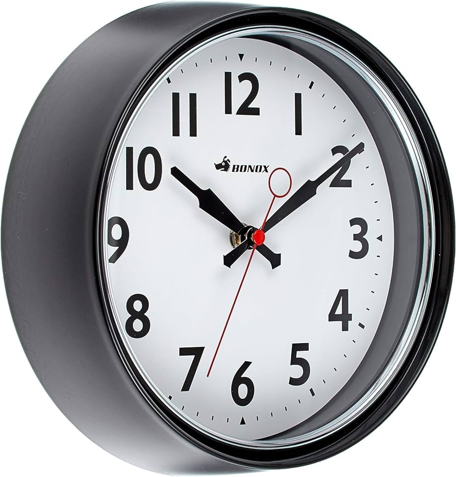 DULTON 壁掛け時計 S624-659BK ブラック DULTON ONLINE SHOP | DOUBLE FACE CLOCK 170D BLACK(BLACK